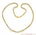 Click here to View - 22k Gold Three Tone Chain 