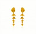 22k Gold  Layered Earrings  - Click here to buy online - 943 only..