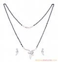 18K Sophisticated Mangalsutra Set