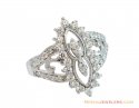 18K White Gold Traditional Ring - Click here to buy online - 286 only..