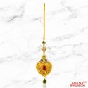 22Kt Gold Antique Maang Tikka - Click here to buy online - 1,069 only..