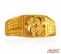 22k Fancy Mens Ring - Click here to buy online - 757 only..