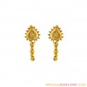 22K Traditional Filigree Earrings  - Click here to buy online - 285 only..
