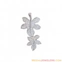 Click here to View - 18K White Gold Fancy Pendant 