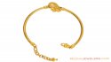 22K Gold Baby Bangle Bracelet - Click here to buy online - 476 only..
