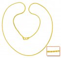 22Kt Gold Chain - Click here to buy online - 446 only..
