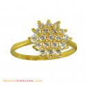 Click here to View - 22k Delicate Simple Flower Ring 