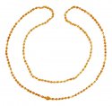 22 Karat Gold Holy White Tulsi Mala - Click here to buy online - 629 only..