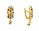 22Kt Gold Sapphire Clipons - Click here to buy online - 349 only..