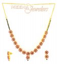 Click here to View - 22Kt Ruby and Sapphire Set 