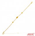 22KT Gold Bracelet for Ladies - Click here to buy online - 365 only..