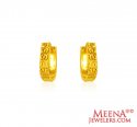 22K ZigZag ClipOn Earrings - Click here to buy online - 490 only..
