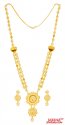 22kt Gold Light Necklace Set - Click here to buy online - 3,770 only..