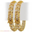 Click here to View - 22k Antique Stones Kada(2 Pcs) 