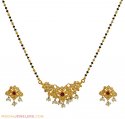 Click here to View - Indian Fancy Mangalsutra Set (22K) 