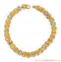 Indian 2 Tone Bracelet (22Kt) - Click here to buy online - 575 only..