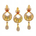22karat Gold Pendant Set - Click here to buy online - 1,500 only..