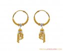 22K Designer Jhumki Bali - Click here to buy online - 509 only..