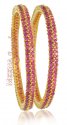 Click here to View - 22Kt Gold Ruby Bangles 