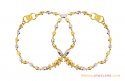 22K Two Tone Baby Bracelet - Click here to buy online - 514 only..