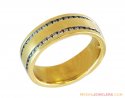 18K Gold Mens Diamond Band - Click here to buy online - 4,773 only..