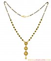 22k Fancy Mangalsutra (17 Inch) - Click here to buy online - 912 only..