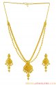 22k Gold Necklace Set - Click here to buy online - 2,497 only..