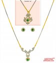 Diamond Necklace Set ( Fancy) - Click here to buy online - 6,928 only..