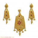Click here to View - Indian Filigree Pendant Set 