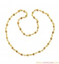 22k Gold Sandalwood Mala - Click here to buy online - 1,741 only..
