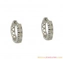 18Kt White Gold Clip on Earring - Click here to buy online - 95 only..