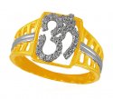 22k OM Mens Stones Ring - Click here to buy online - 673 only..