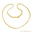 22k Yellow Gold Chain - Click here to buy online - 852 only..