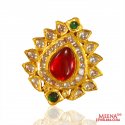 22K Gold Kudan Ring - Click here to buy online - 1,531 only..