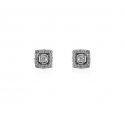 18k Gold Diamond Earrings  - Click here to buy online - 1,147 only..