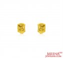  22Kt Gold Clip On Earrings - Click here to buy online - 290 only..