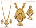 22Kt Antique Bridal Necklace Set - Click here to buy online - 8,955 only..