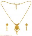 Click here to View - Indian Necklace Earrings Set (22Kt) 