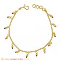 22k Gold Charm Bracelet - Click here to buy online - 340 only..