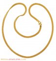 22Kt Gold Indian Chain - Click here to buy online - 710 only..