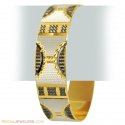Click here to View - 22k Rhodium Two Tone Bangle(1 Pc) 