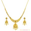 Click here to View - 22K Fancy Necklace Set 