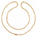 22Kt Gold White Tulsi Mala - Click here to buy online - 691 only..