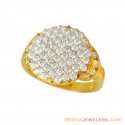 Click here to View - 22k Star Signity Stones Ring 