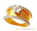 Designer 22K Signity Solitaire Ring