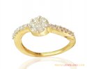 Fancy 18K Diamond Rind Gold - Click here to buy online - 1,768 only..