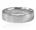 18Kt White Gold Wedding Band - Click here to buy online - 515 only..