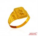 22 Karat Gold Mens Ring - Click here to buy online - 249 only..