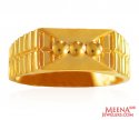 22 kt Gold Mens Ring - Click here to buy online - 722 only..