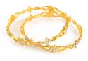 Click here to View - 22KT Gold Signity Bangles 